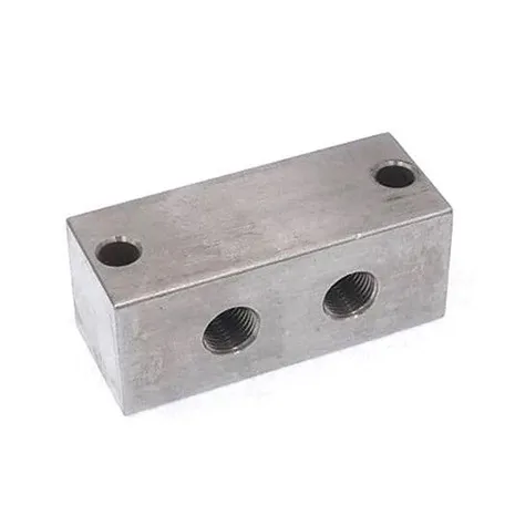 Nippelblok 2 nippels R1/8