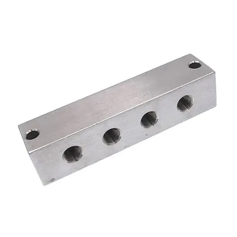 [10010826] Bloc 4 nipples R1/8