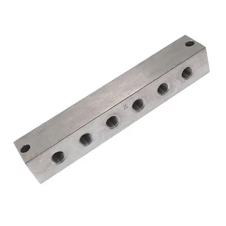 [10010828] Bloc 6 nipples R1/8