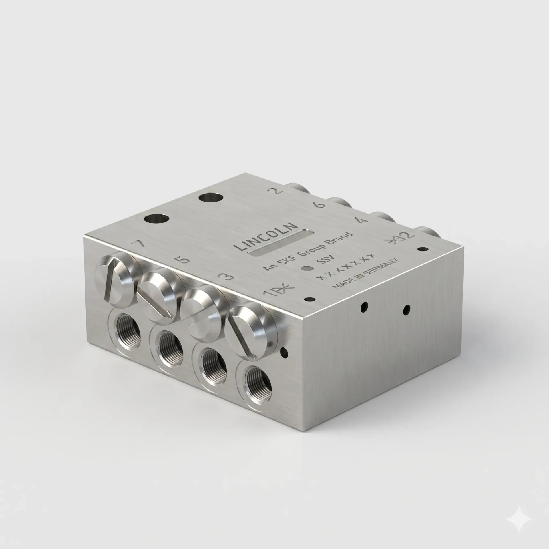 [10010649] SSV block 8 stainless steel 1.4325
