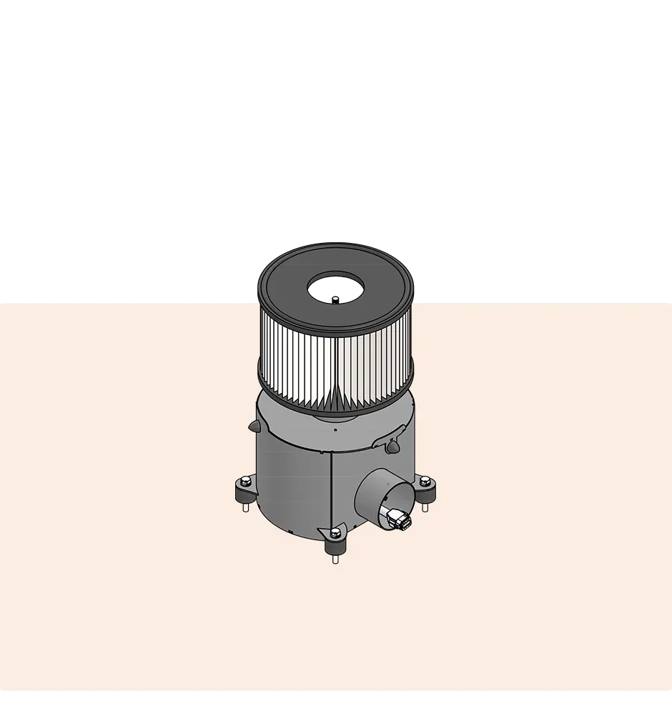 Combifilter P1-P3/H13-ABEK 3,5 Kg F20