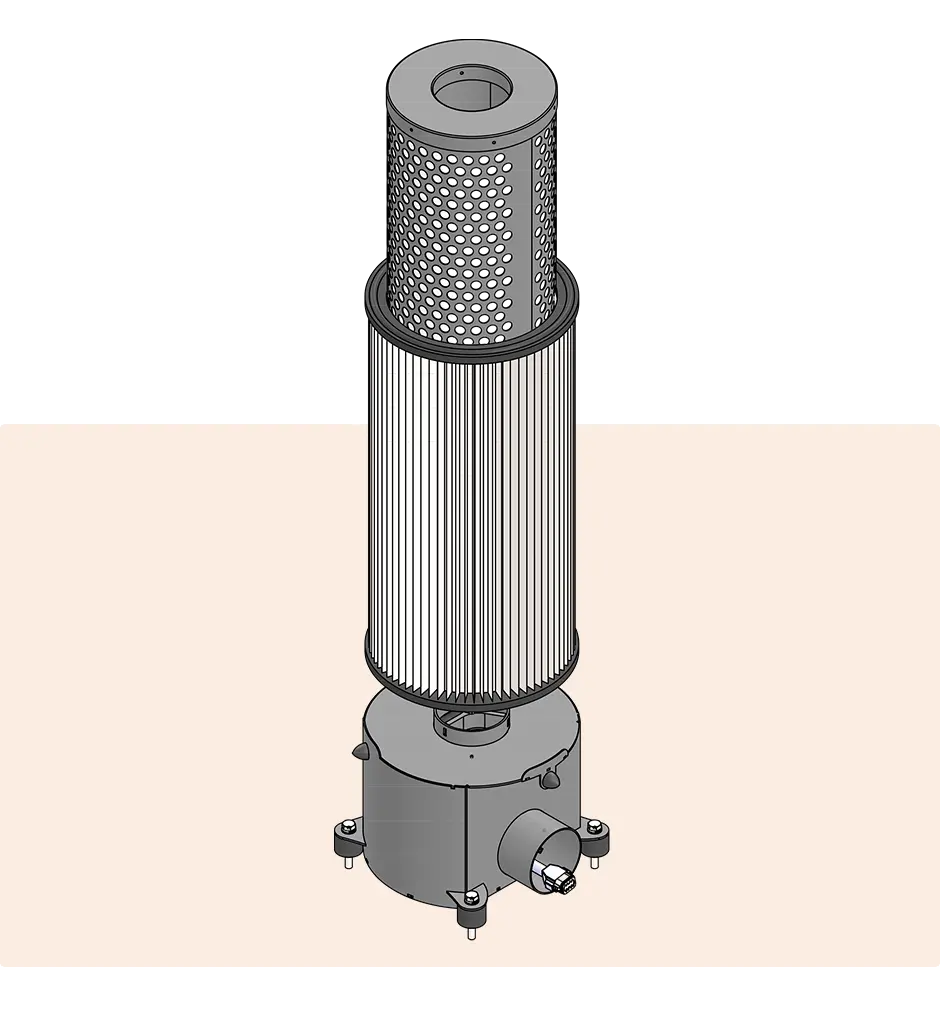 [41220006] Combifilter P1-P3/H13-ABEK F20