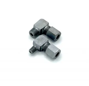 Haakse kop 6mm-R1/8 RVS
