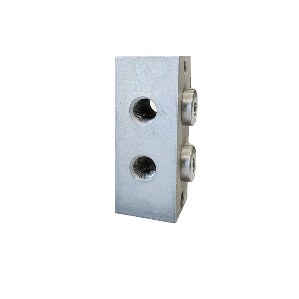 [10011738] Nippelblok T-boring M10 X 1, 2-voudig compl.