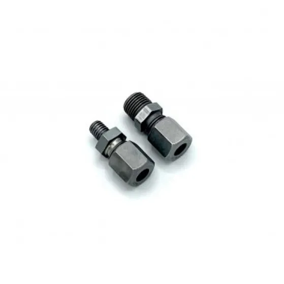 Rechte kop 6mm-M8 staal
