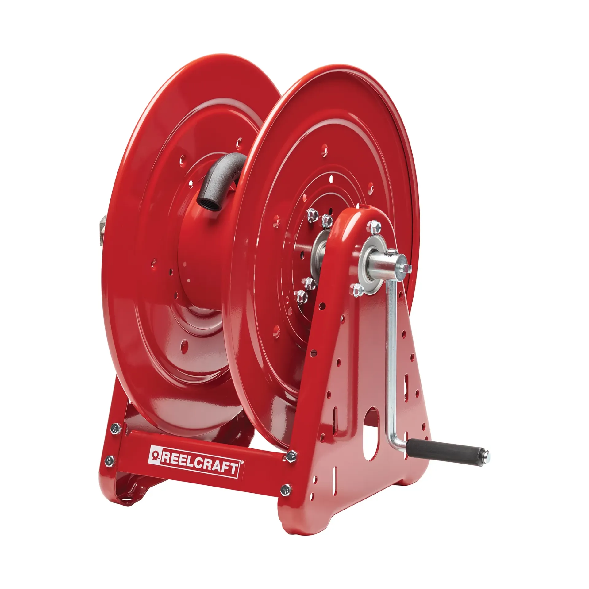CA33106M - Stalen handaangedreven slanghaspel  max. 15 m 3/4"  slang max. 207B zonder slang