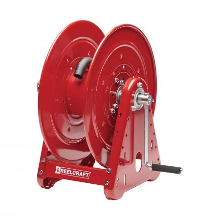 CA32106M - Stalen handaangedreven slanghaspel  max. 30 m 1/2" slang max. 207B zonder slang