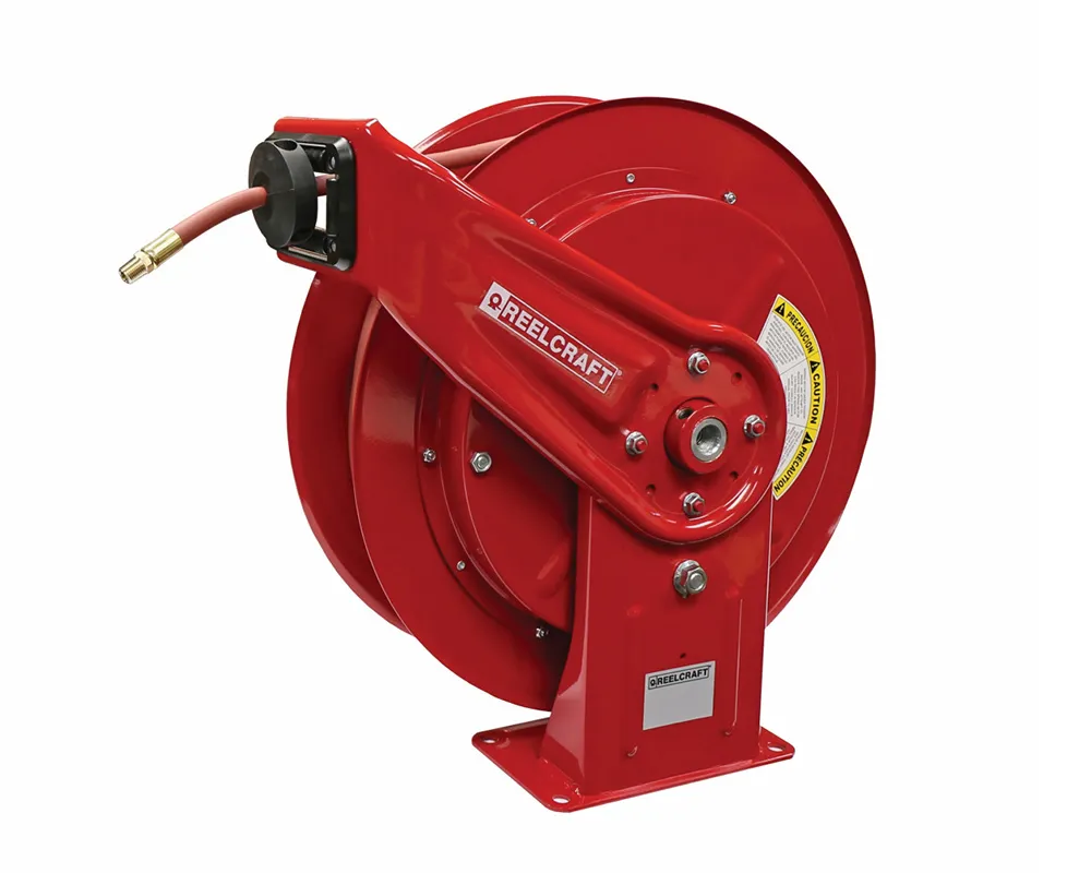 [80060074] LC807OLP70 - Stalen slanghaspel 21 m 1/2" zonder slang