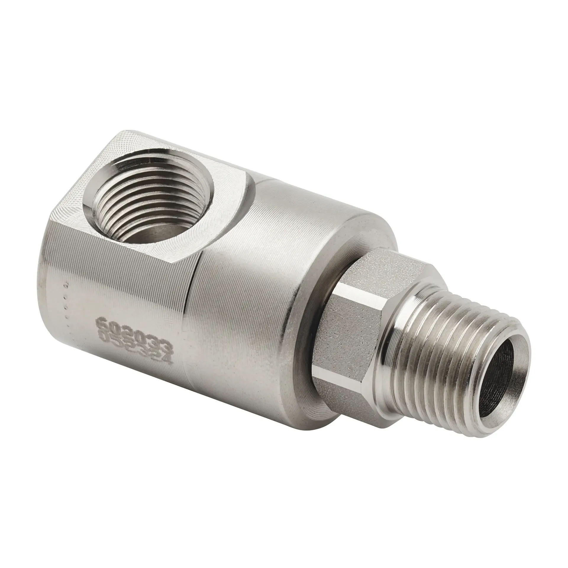 [80160027] 602033 - Draaikoppeling 90 graden 1/2"