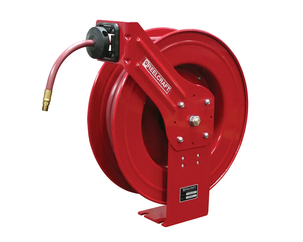 LC870 OLP-70 - Slanghaspel met 21 m 1/2"-lucht-/waterslang, max. 21 bar